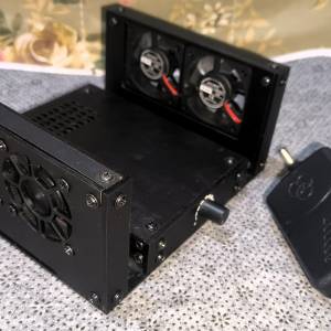 minipc 散熱風扇底座 可調風速 迷你電腦主機散熱器