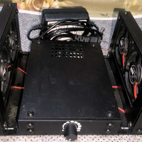 minipc 散熱風扇底座 可調風速 迷你電腦主機散熱器