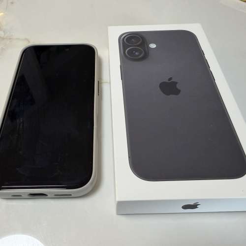 香港 行貨 iphone16 256gb 電 95%