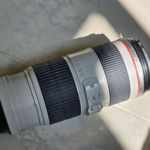 Canon EF 70-200mm f/4L IS USM 連濾鏡