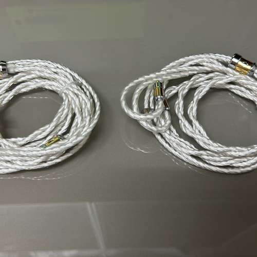 (減價優惠)[線名:雙子]全新高階技術2絞分叉組合而成(德國銅渡銀絲+瑞士單晶白銅組合...