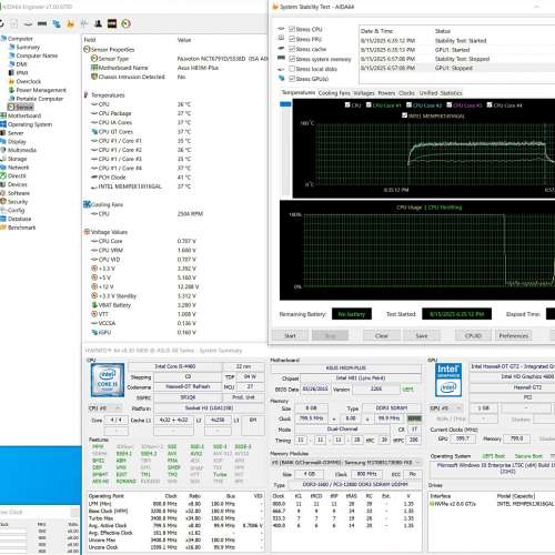 ASUS H81M-PLUS + i5-4460 + 8GB RAM