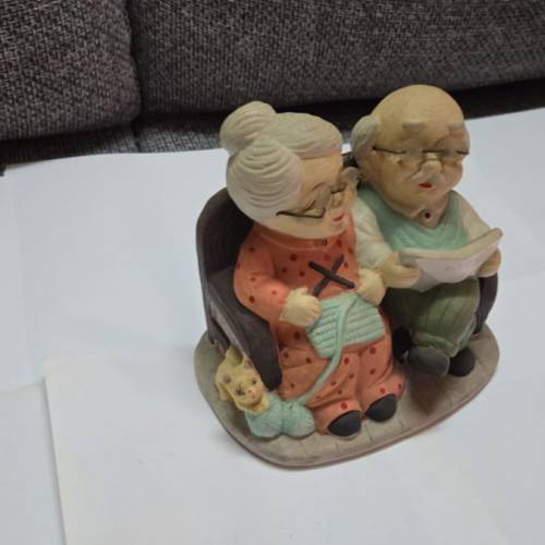 懷舊擺設 公公婆婆錢罌