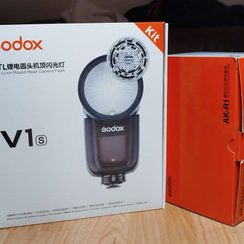 神牛Godox V1s 連 AK-R1配件set