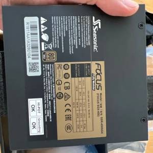 Seasonic FOCUS SGX-450 全模組SFX 80+ GOLD金牌 (ITX機箱用)