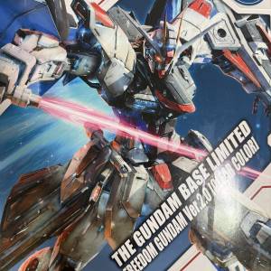 全新 自由高達 （透明色）MG 1/100