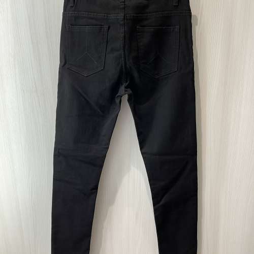 瑞典 D.I.G Denim Men's Jeans 30"腰 Slim Cut 男裝全黑修身牛仔褲