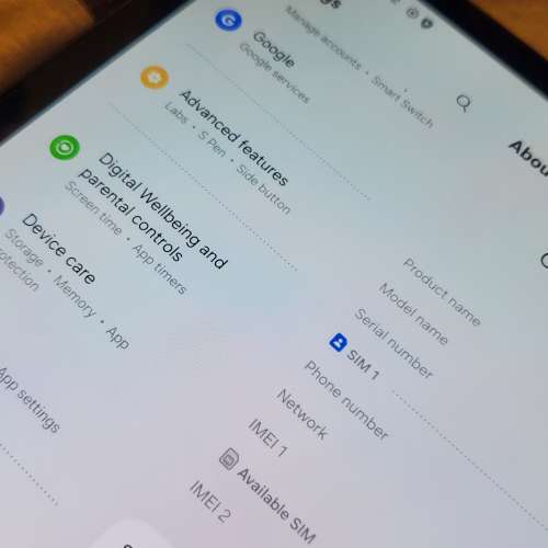 Samsung Tab S9 X716 256+12GB 5G SIM version Handset on sale.