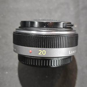 Panasonic 20/1.7 M43 松下 樂聲 20mm 20 98%以上新 冇盒冇單冇證冇罩 鏡片通透冇花...