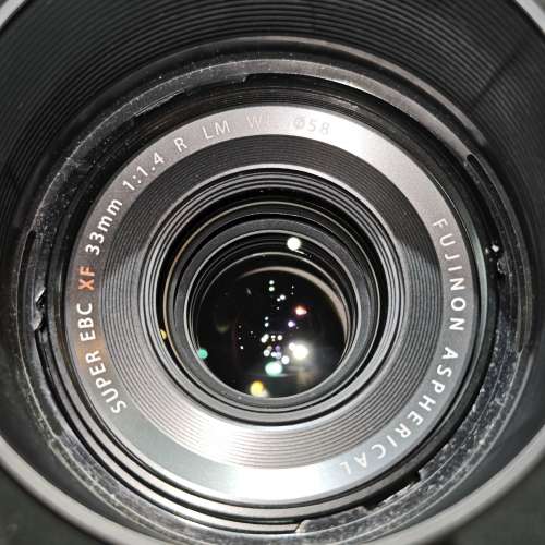 Fujifilm 33/1.4 WR 富士 33mm 33 冇盒冇單冇證 功能全正常 98%new 鏡片通透冇花 ...