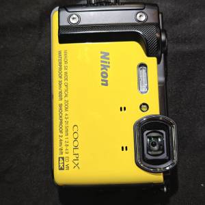 nikon W300 4K WIFI 藍牙 GPS 尼康 潛水相機 冇盒冇單冇證 1電1條充電線 送記憶卡 ...