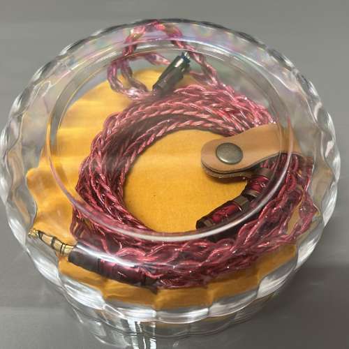 [限量1條]日本耳機線(赤火レッドファイア)TOKUGAWA-JP導體用特殊銅合金(碲銅+黃銅+...