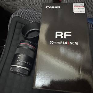 (行貨長保） Canon RF 50mm F1.4L VCM （適合R5,  R6, R7, R8, R3, R1, R50v, R6 I...