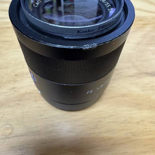 外觀75新 sony zeiss 55mm f1.8 za fe  (sel55f18z)