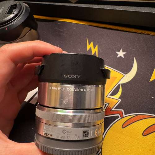 SONY sel16 2.8  連VCL-ECU1 連ULTRA WIDE CONVERTER x0.75