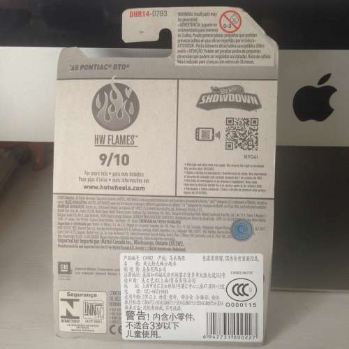 HOT WHEELS 65 PONTIAC GTO WHITE NEW 全新 風火輪