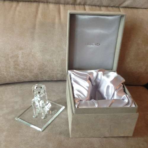 HSBC Crystal Dog in Box Chinese Zodiac (Collectible) NEW 全新 匯豐 水晶 狗 盒...