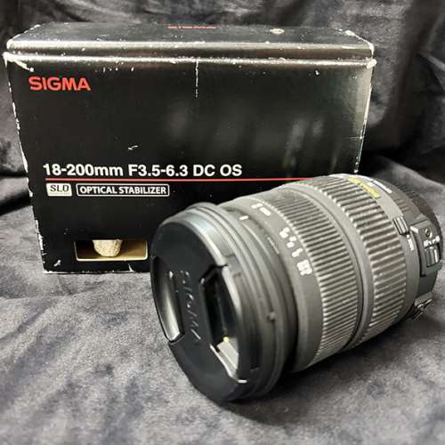 Sigma 18-200mm F3.5-6.3 DC OS Lens