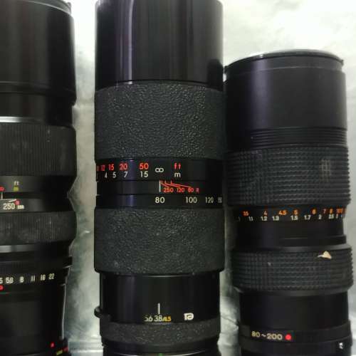 Canon/tokina/komura/tamron/konica多種特價鏡頭。