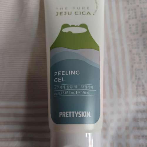 PRETTYSKIN  濟州島純積雪草煥膚凝膠  The Pure Jeju Cica Peeling Gel  150ml