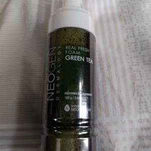 NEOGEN Dermalogy 鮮果潔面泡泡  - 綠茶 160g