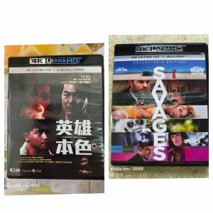 4K 藍光碟（有中字）有Dolby Atmos 音效