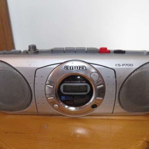 AIWA CS P700 迷你立體聲收錄機 Portable Stereo Radio AM FM Cassette Recorder