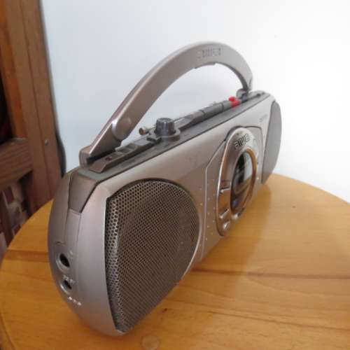 AIWA CS P700 迷你立體聲收錄機 Portable Stereo Radio AM FM Cassette Recorder