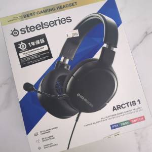 全新 Steel series Arctis1 gaming head phone