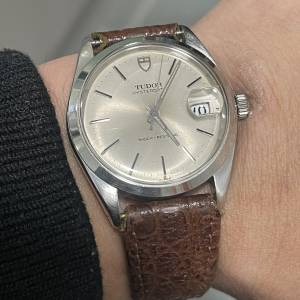 少有古董TUDOR 7992/0 上錬 勞的勞底 34mm 膠鏡 $4800