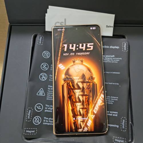 Honor Magic v3 512GB CSL行貨! 絲路敦煌色！絕對新淨