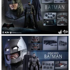 Hot Toys Batman VS Superman 正義曙光 : DOJ – Batman / Armored Batman