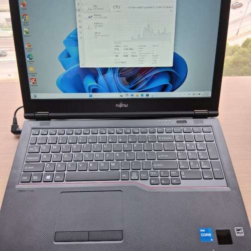 Fujitsu E5511 15.4 inch FHD laptop 11th gen