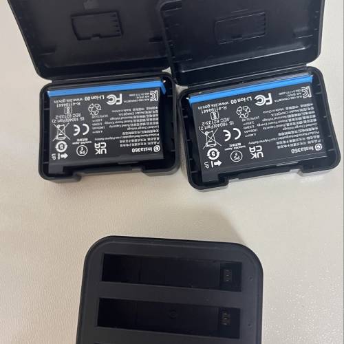 Insta360 X3 配件，GPS Remote，閃傳伴侶，兔籠，快充器，電池