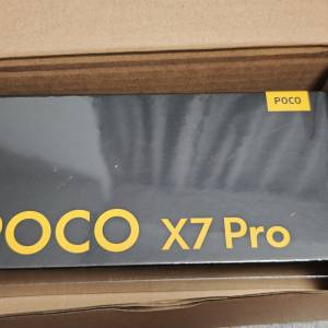 全新原封POCO X7 Pro 黑色手機 12+256