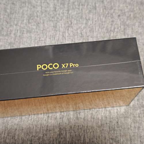 全新原封POCO X7 Pro 黑色手機 12+256