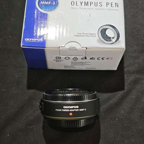 Olympus 奧林巴斯 MMF3 MMF-3 第三代 自動對焦環 4/3 鏡 轉 落 M43 機 99%new 有盒...