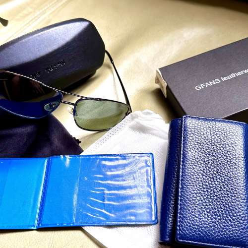 鎖匙包 + 太陽眼鏡（綠色）全新