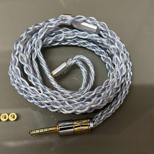 (耳機線:射手座)歌手/樂手/鑑聽/聽原音/音樂人士，8絞800芯upocc銅渡銀+occ銅渡銀，...