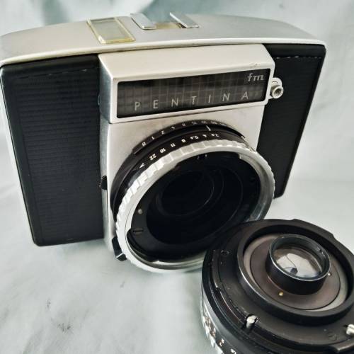 東德  Pentina 135底菲林機 連標準鏡 ZeissJena 50mm f2.8Tessar