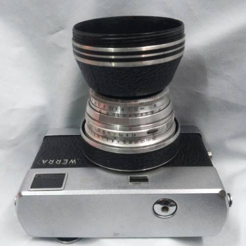 東德蔡司 Carl Zeiss Jena  Werra Il  叠影對焦 可換鏡式菲林機  新淨