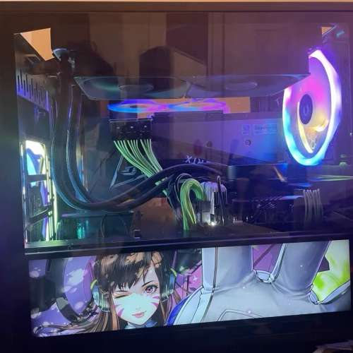 第 10代 Intel&reg; Core&trade; i7處理器 台式水冷電競RGB 電腦主機，高配16G 記憶體，2TB...