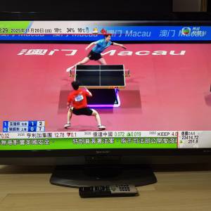 Sharp TV 46" 電視機 聲寶 夏普 內置重低音喇叭