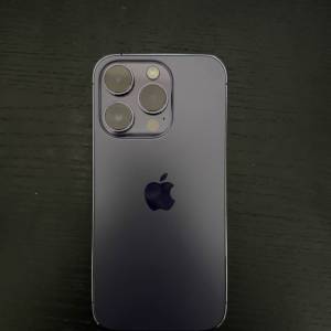 iPhone 14 Pro 256GB 暗紫色, 81電池健康度，hk version