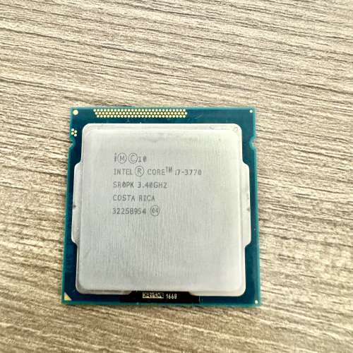 Intel i7-3770 CPU Core i7 3770 LGA1155 ivy bridge 3.4Ghz 3.9Ghz CPU 處理器