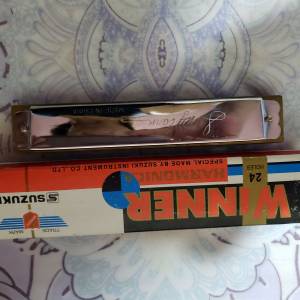 口琴二個  9成新