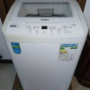 8成新Whirlpool惠而浦珍珠白洗衣機