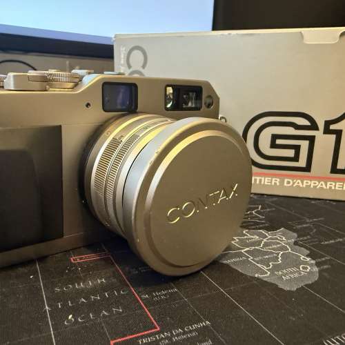 Contax G1 body green label with date back +g35