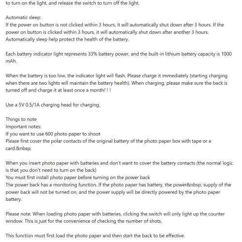 Pola Studio Modified Polaroid SX-70 Instant Camera (w/ Power Back) Mint Green