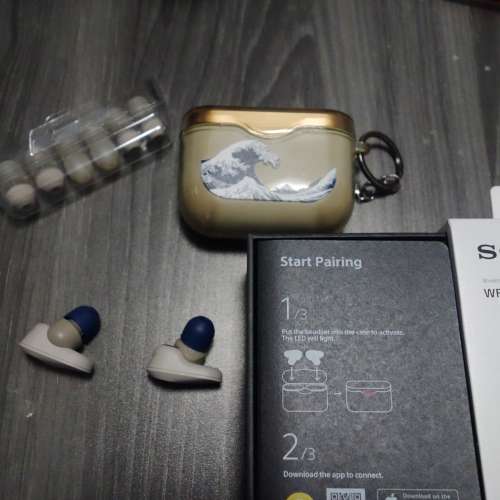 年尾執屋 - Sony WF-1000XM3 無線藍牙降噪耳機 (金色) (包運費)